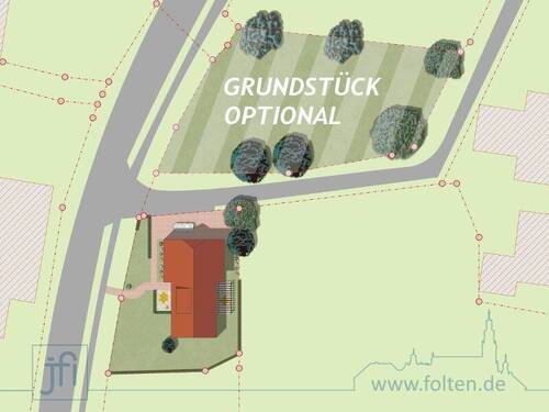 Lageplan - Grundstück optional - 