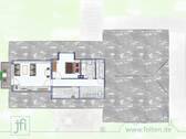 Grundriss Obergeschoss - 