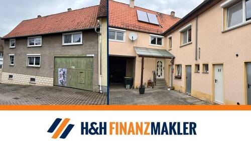 Titelbild - Einfamilienhaus mit Einliegerwohnung, Garten und Garage in Ballstädt