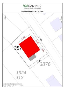 Lageplan EFH oder ZFH - 