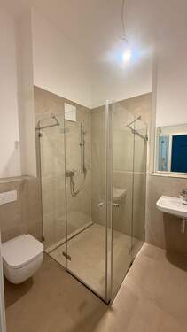 Badezimmer - Terrassenwohnung mit 86,40 m² in Bamberg zur Miete