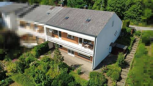 Hausansicht Süd - Charmante Doppelhaushälfte in begehrter Südhanglage