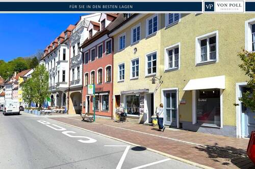 Straßenansicht - Ladenlokal Landsberg City - 1.200,00&nbsp;EUR Kaltmiete,