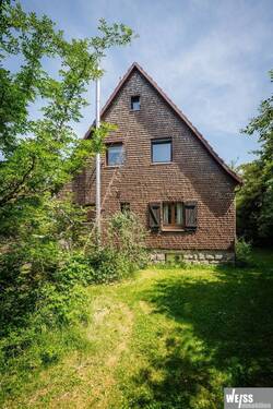Seiteansicht/Holzschindeln - 