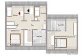 Grundriss Obergeschoss - 