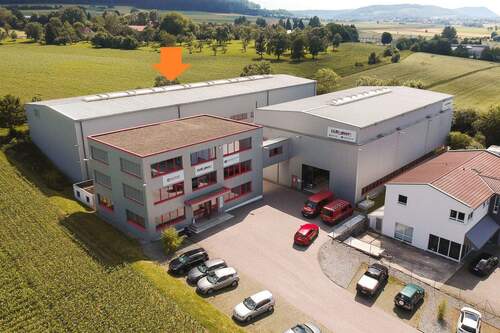 Luftbild - Halle zur Miete in Essingen
