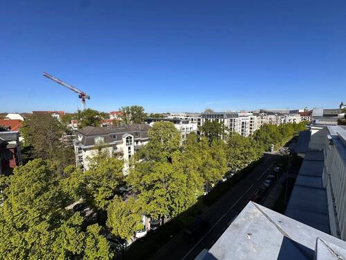 Aussicht Dachterrasse Leipzig - 