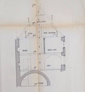 Querschnitt-Keller.jpg - Mehrfamilienhaus, Wohnhaus in Weiden in der Oberpfalz zum Kaufen