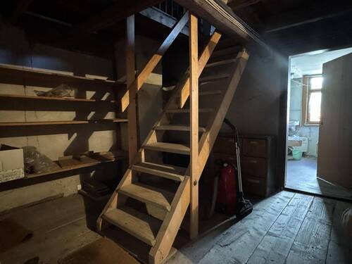 Treppenaufgang zum Dachstuhl - 