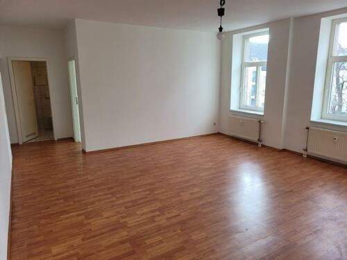 Das Wohn-Schlaf-Zimmer (2) - Helle 2-Raum-Wohnung mit Küche und Glasfaseranschluss!