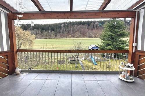 Balkon + Aussicht EG - Mehrfamilienhaus, Wohnhaus mit 227,00 m&sup2; in Sigmaringendorf zum Kaufen