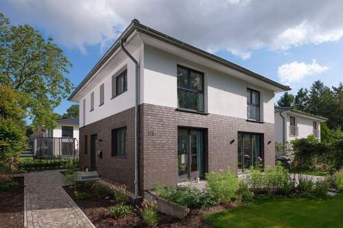 Ansicht Beispiel - Niendorf . Bestlage . Exklusive KfW55 Doppelhaushälfte mit Wärmepumpe (A+)