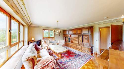 Wohnzimmer EG - Einfamilienhaus mit 148,00 m² in Lohr am Main zum Kaufen