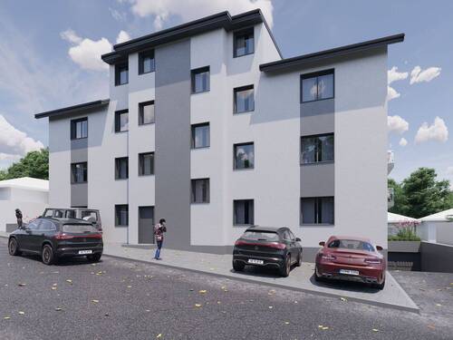 Hausansicht - 2 Zimmer Terrassenwohnung zum Kaufen in Freiberg am Neckar