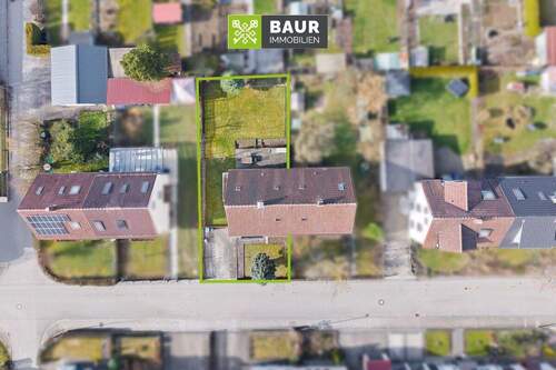 Luftbild (3)_bearb_markiert - Doppelhaushälfte mit 120,00 m&sup2; in Biberach zum Kaufen