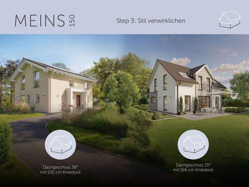MEINS 150 Stilvarianten - Einfamilienhaus mit 150,00 m&sup2; in Bedburg zum Kaufen