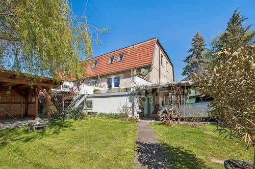 Rückansicht - 4 Zimmer Doppelhaushälfte zum Kaufen in Halberstadt