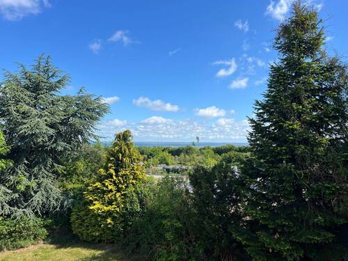 Blick vom Wohnzimmer zur Ostsee - 
