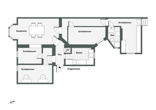 3- Schlafzimmer Variante - 