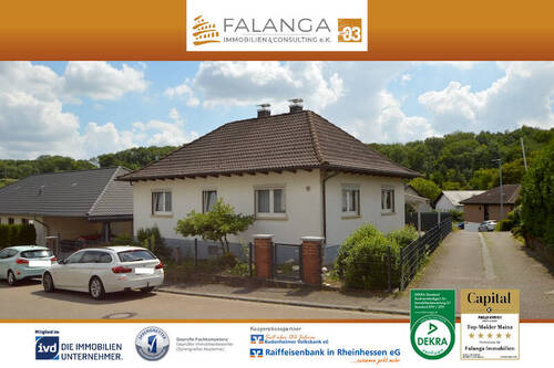 Titel Außenansicht - FALANGA IMMOBILIEN - Kleines charmantes Haus zum bezahlbaren Preis im Grünen von Nieder-Hilbersheim