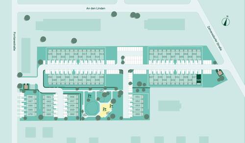 Lage des Reihenhauses im Quartier - 