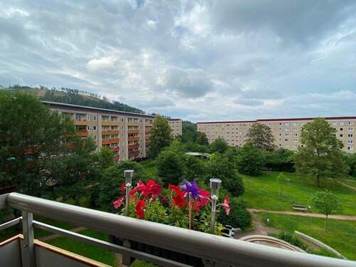 Ausblick vom Balkon - 