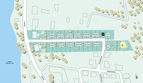 Lageplan des Einfamilienhaus im Neubauprojekt Seequartier - 