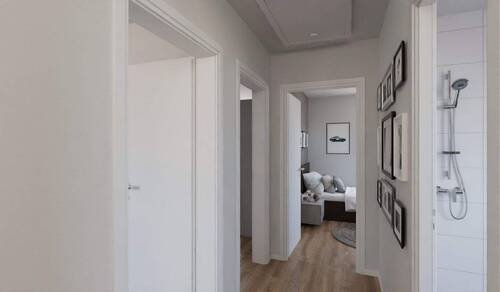 Heller und freundlicher Flur - 4 Zimmer Einfamilienhaus in Müllrose