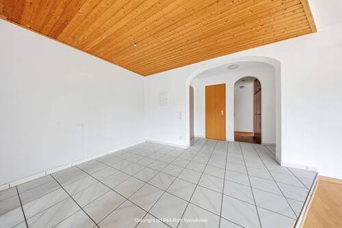Essbereich Wohnzimmer - Etagenwohnung mit 91,00 m&sup2; in Stutensee zum Kaufen