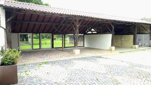 Innenhof ehemaliger Gartenschuppen - 