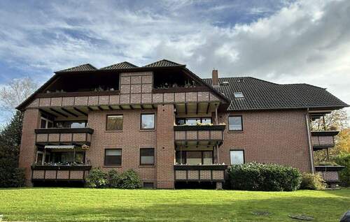 Außenansicht - Wohnkomfort in WardenburgHundsmühlen: Ca. 63 m² große Eigentumswohnung inkl. Balkon