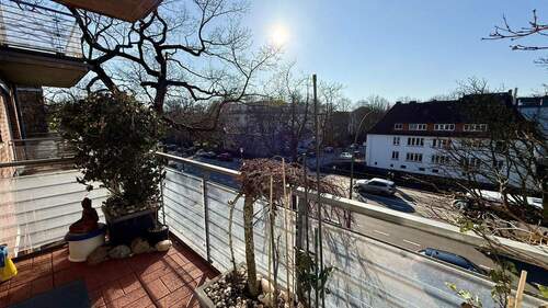 Balkon - 1 Zimmer Etagenwohnung zum Kaufen in Hamburg