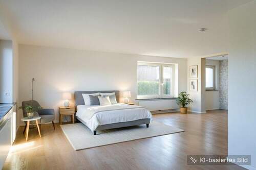 Visualisierung Erdgeschoss Schlafzimmer - 