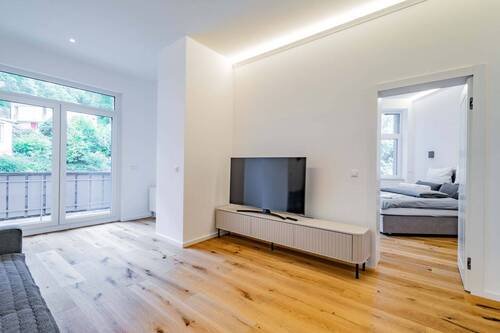 Wohnzimmer - 2 Zimmer Etagenwohnung zum Kaufen in Badenweiler