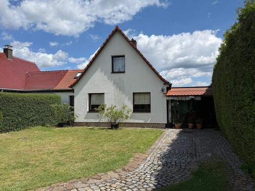 Ansicht - Doppelhaushälfte mit 84,00 m&sup2; in Leipzig zum Kaufen