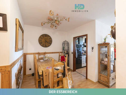 Essbereich - Etagenwohnung mit 73,00 m&sup2; in Düsseldorf zum Kaufen