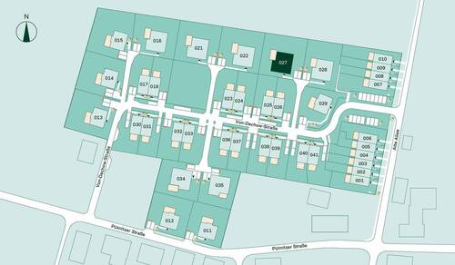 Lage im Projekt Pütnitzwiese - 