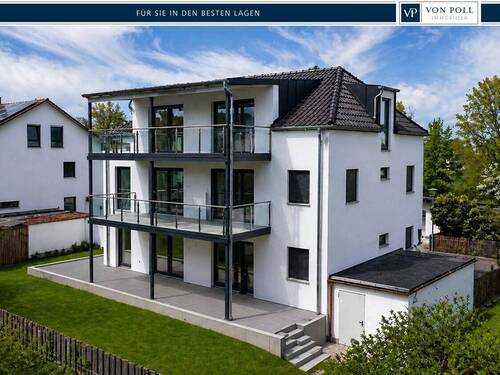 Ansicht des Hauses - Modernes Wohnen mit Seele - elegante Gartenwohnung zum Wohlfühlen in Landshut West
