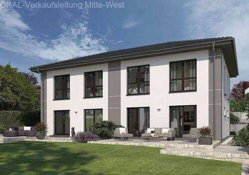 Doppelhaus 11 Terrasse - 6 Zimmer Doppelhaushälfte in Rhodt unter Rietburg