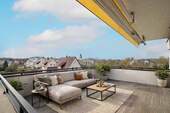 Gestaltungsvorschlag - Dachterrasse - Exklusives Wohnen über der Stadt - Penthouse-Rohdiamant