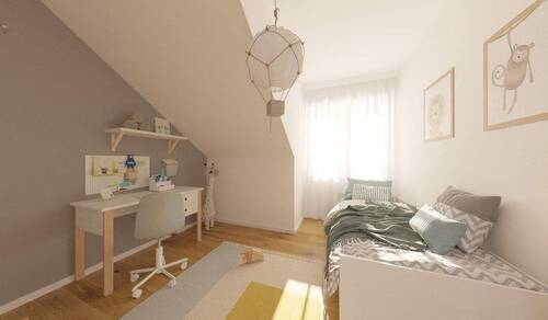 Ein weiteres Kinderzimmer zum Spielen und Toben - 