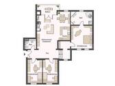 Grundriss - ca. 142 qm Wfl. - 