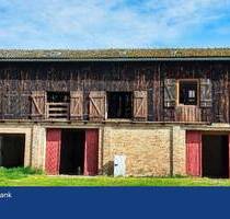 Reihnmittelhaus mit Tabakscheune und Oderblick - Gartz Gartz (Oder)