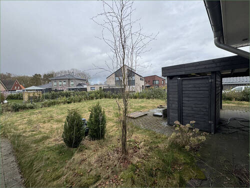 Garten - Einfamilienhaus mit 132,00 m&sup2; in Lindern (Oldenburg) zum Kaufen