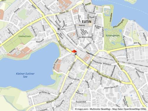 Objektlage - 2 Zimmer Etagenwohnung zur Miete in Eutin