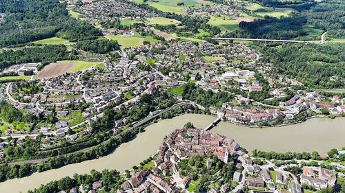 Luftbild_Laufenburg (Baden-Schweiz) - 