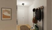 Visualisierung des Eingangsbereiches der Eigentumswohnung - 2 Zimmer Etagenwohnung zum Kaufen in Göhren