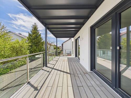 Balkon - 3 Zimmer Etagenwohnung in Landshut