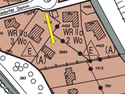 Vorgaben Bebauungsmöglichkeit - 3 Zimmer Einfamilienhaus in Hamburg