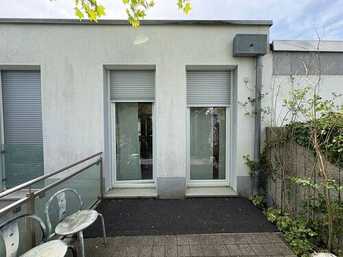 Terrasse vor Schlafzimmer - 